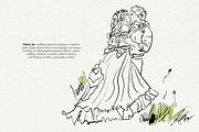 New Perennial Garden Wedding, a Decorative Illustration by divanovskaya_nv (Thumbnail 18 of 27)