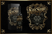 Gematype Blackletter + Ornament font, a Blackletter Font by dansdesign (Thumbnail 2 of 7)