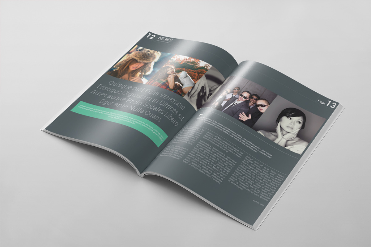 Magazine Template 44, a Magazine Template by pmvch (Photo 10 of 10)