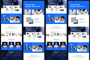 Figma Fintech App Landing Page, a Landing Page Template by Musara (Thumbnail 4 of 5)