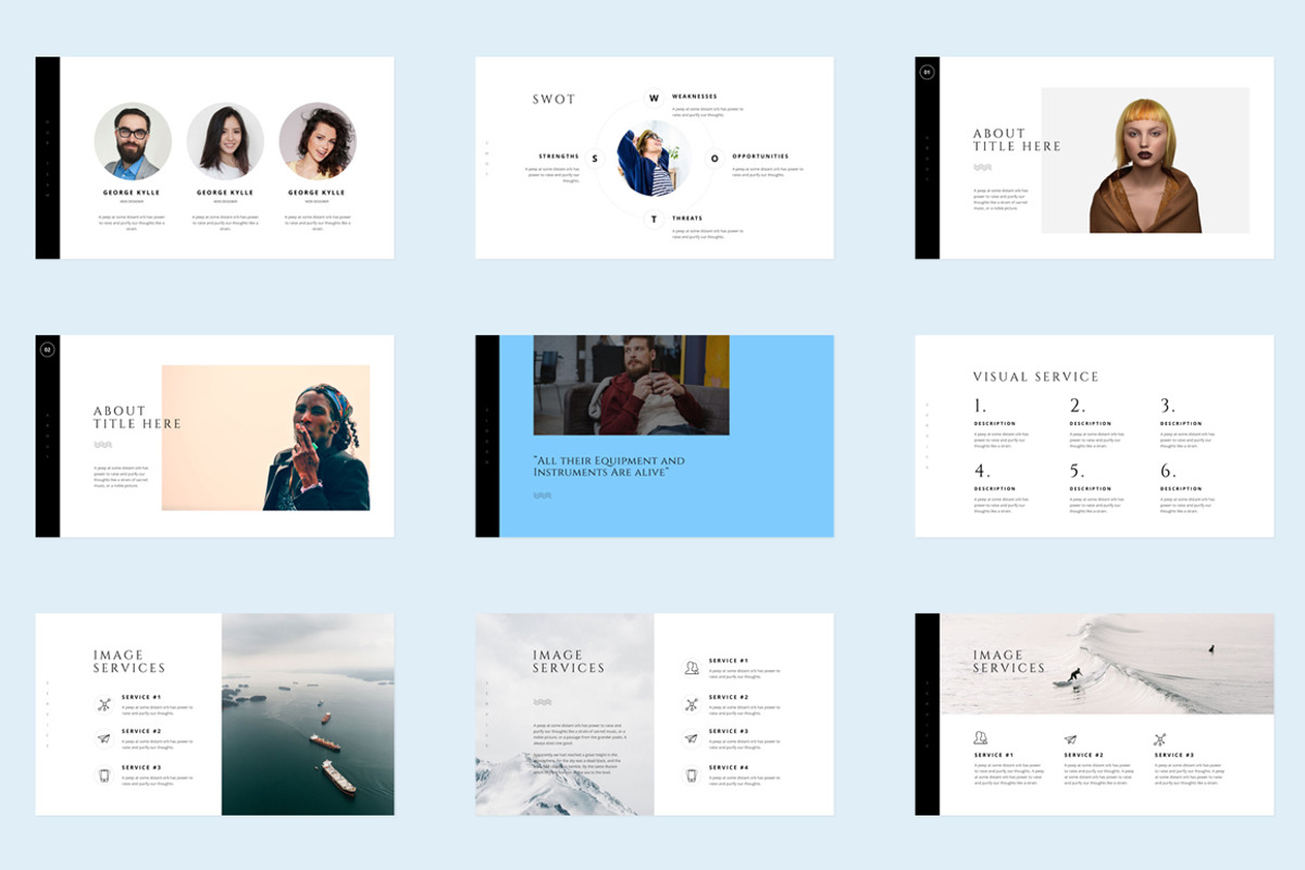 SPACE Google Slides Template, a Presentation Template by ShapeSlide (Photo 7 of 13)