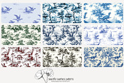 70 dinosaur toile seamless pattern, a Pattern Graphic by Poppy Lane Studio (Thumbnail 6 of 10)