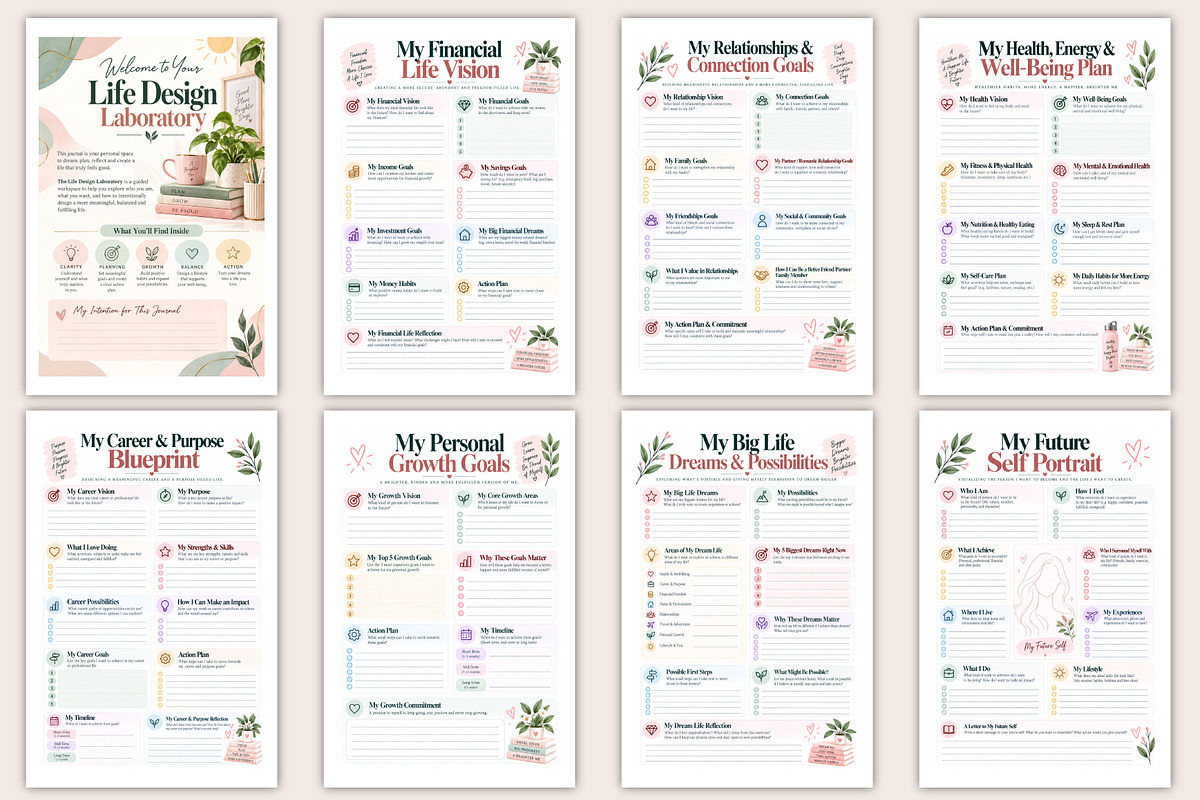 The Life Design Laboratory, a Stationery Template by Designmela01 (Photo 2 of 5)
