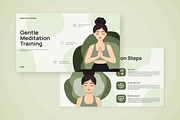 Gentle Mindful Meditate Infographic, a Presentation Template by productype1 (Thumbnail 4 of 5)