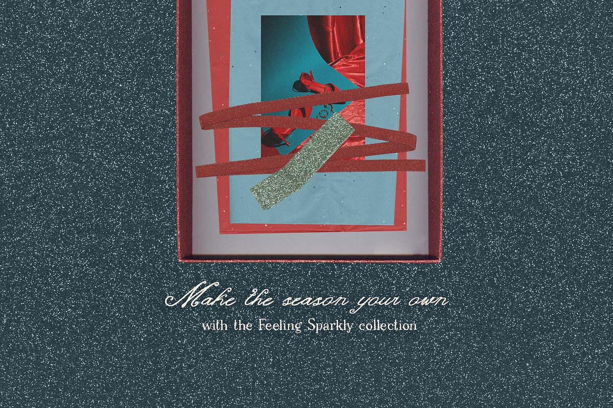 Feeling Sparkly Holiday Collage Kit, an Object Graphic by DigARTbyHavroshka (Photo 13 of 13)