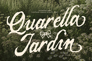 Quarella Jardin - Vintage Script