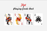 Flat Playing Cards Deck, an Illustration by Mauricio Duque (Thumbnail 2 of 2)