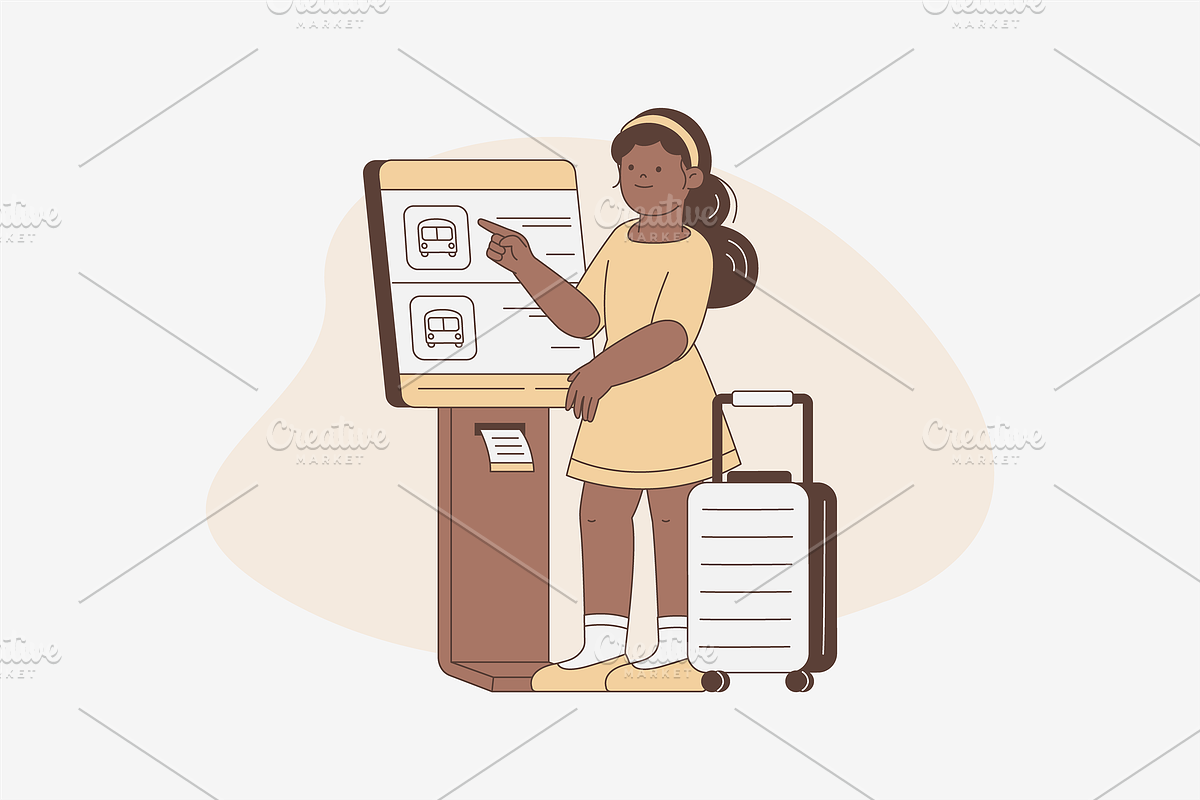 Public Transport Illustration, an Object Graphic by Jump Studio (Photo 6 of 14)