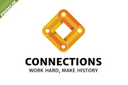 Connections Logo, a Branding & Logo Template by Web Design Label (Thumbnail 1 of 5)