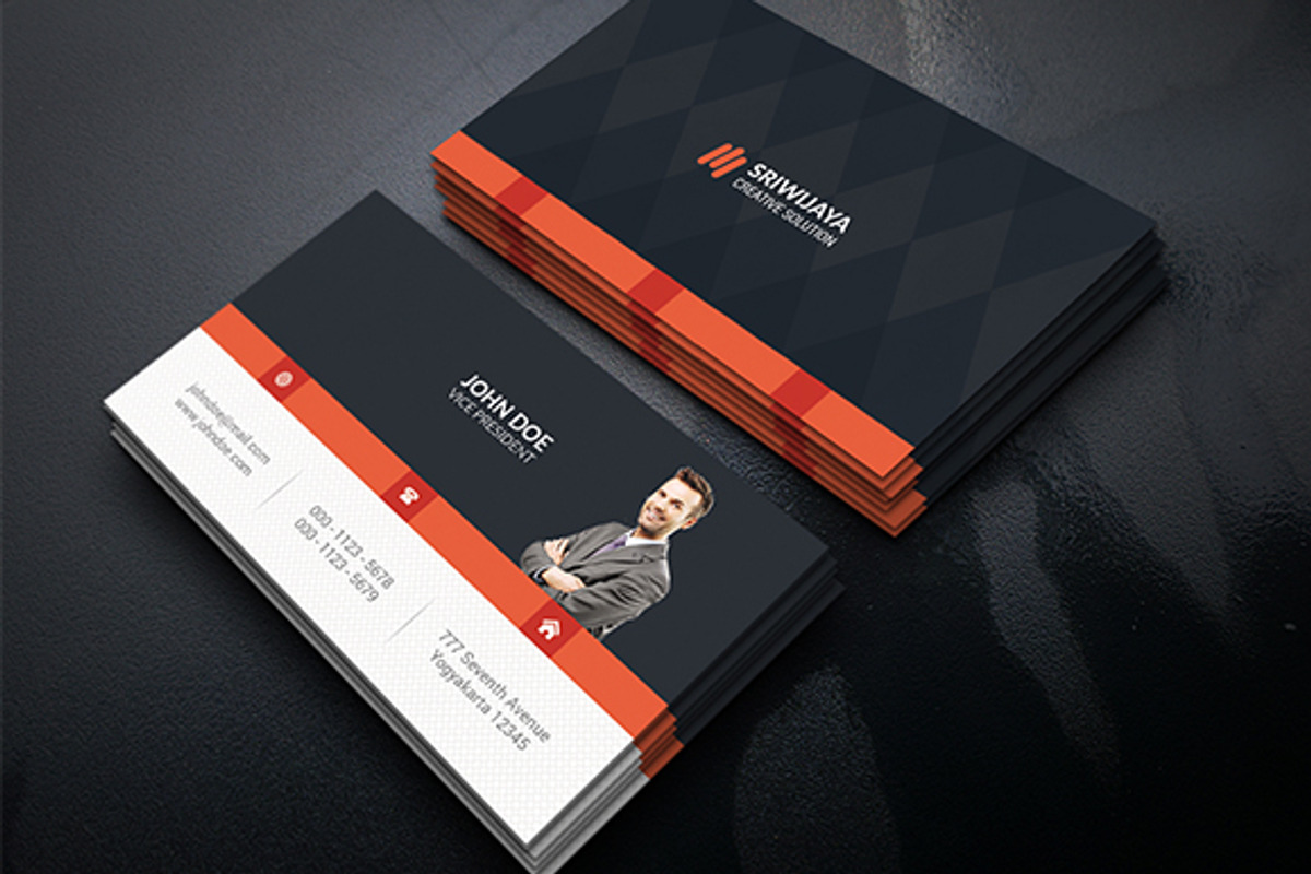 Creative Corporate Business Card, a Business Card Template by InfinityArt (Photo 2 of 4)