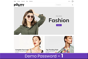 Polity Fashion Shopify Theme