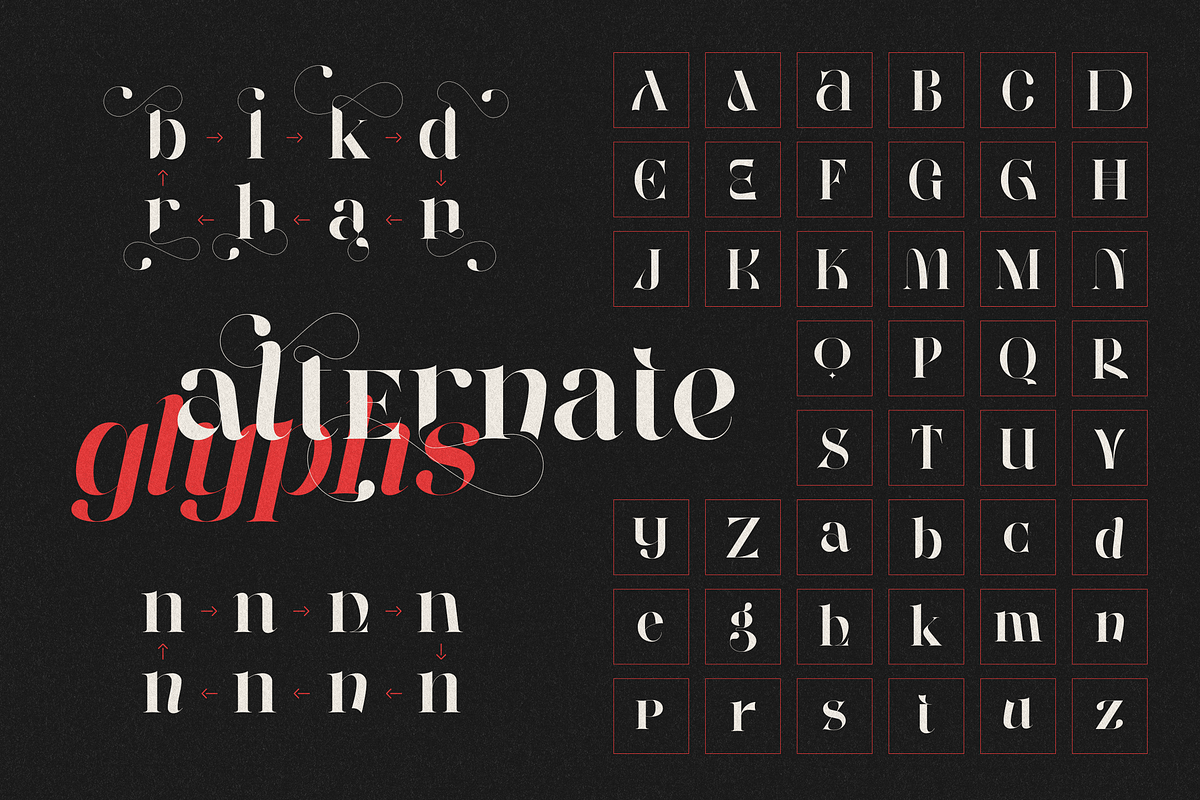 Wonder Type - high-end serif font, a Serif Font by VP Fonts (Photo 6 of 20)