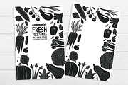 Vegetables Vector Collection, a Food Illustration by Lubov Illustrations Shop (Thumbnail 4 of 6)
