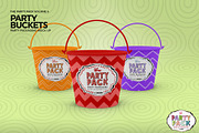 Party Buckets Packaging Mockup, a Product Mockup by INCDesign (Thumbnail 3 of 7)