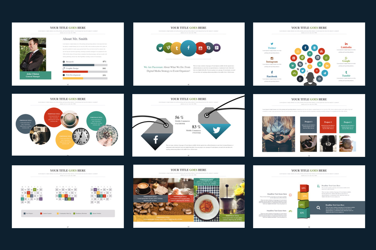 Atlantis Keynote Template, a Presentation Template by Mia (Photo 2 of 6)