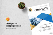 Certificate Template, a Stationery Template by Panen Creative (Thumbnail 3 of 3)