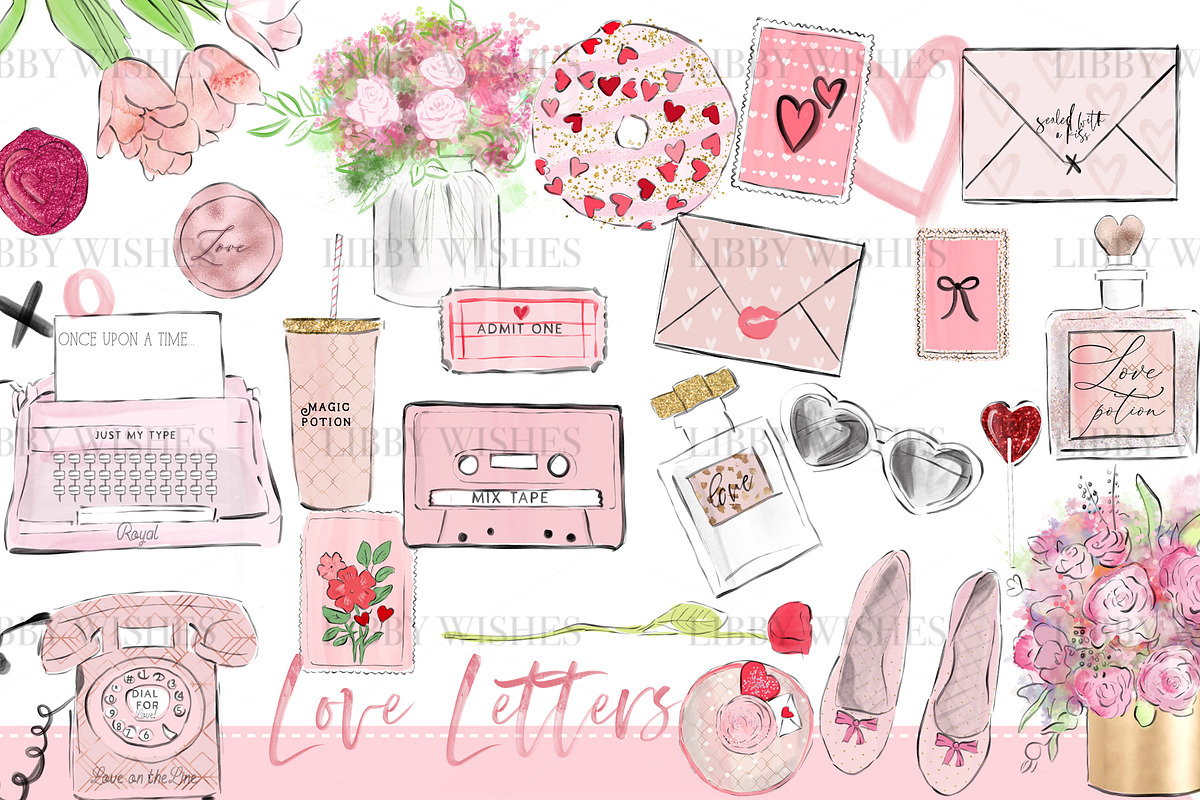 Clipart for planner stickers, an Illustration by Libby Wishes (Photo 2 of 10)