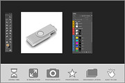 Flash Drive Swivel Usb Mockup PSD, a Product Mockup by Bruno's Shop (Thumbnail 3 of 4)