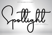 Spotlight, a Handwritten Font by FreshTypeINK (Thumbnail 1 of 8)