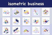 Business isometric vector bundle, a Technology Illustration by foxndeer (Thumbnail 1 of 4)