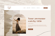 Boho WordPress Theme Elementor, a WordPress Template by Liw studio (Thumbnail 4 of 9)