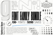 THE SANS SERIF FONT FAMILY BUNDLE, a Sans Serif Font by Andika Fez