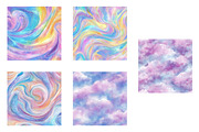 Iridescent Glitter Paper, an Illustration by Designworld (Thumbnail 3 of 3)