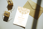 Gold Indian Wedding Invitation Card, an Invitation Template by TheSimplySereneShop (Thumbnail 9 of 10)