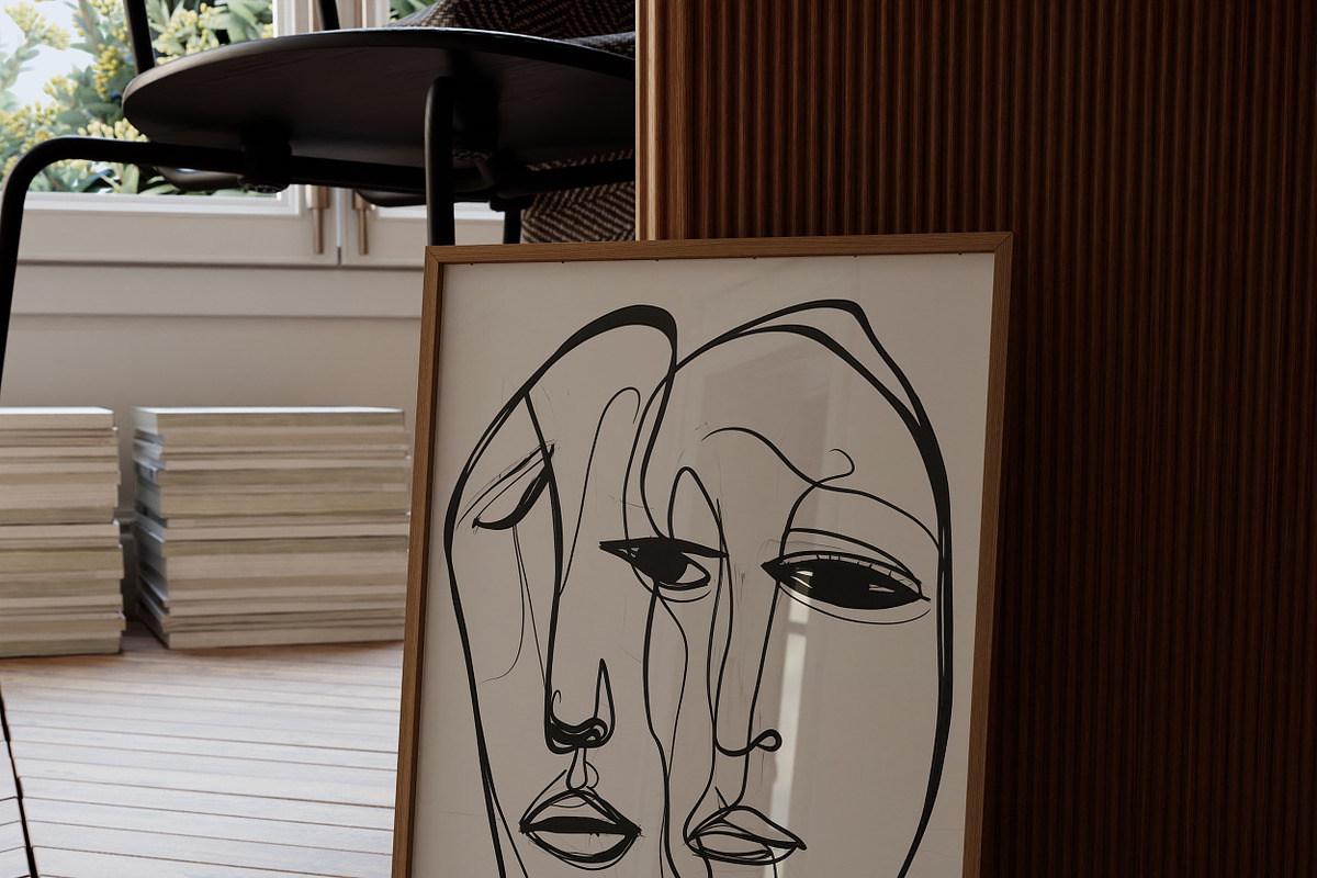 Contemporary Prints and Posters, a Background Graphic by Laras Wonderland (Photo 4 of 15)
