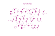 Vanillamilk | Script font, a Script Font by Scratchones (Thumbnail 7 of 8)