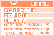 Speed Racer Font, a Sans Serif Font by weknow (Thumbnail 3 of 8)