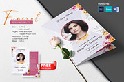Funeral Program And Prayer Card, a Brochure Template by crazyOWL (Thumbnail 1 of 8)