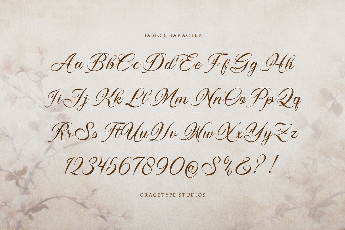 Royallique | Classic Calligraphy, a Script Font by gracetype_studio (Photo 10 of 12)