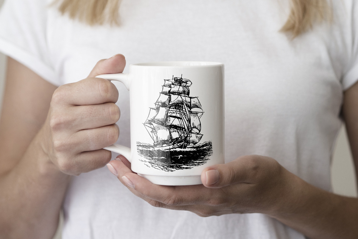 Ships and Sailors, an Illustration by Retro Machine (Photo 4 of 6)