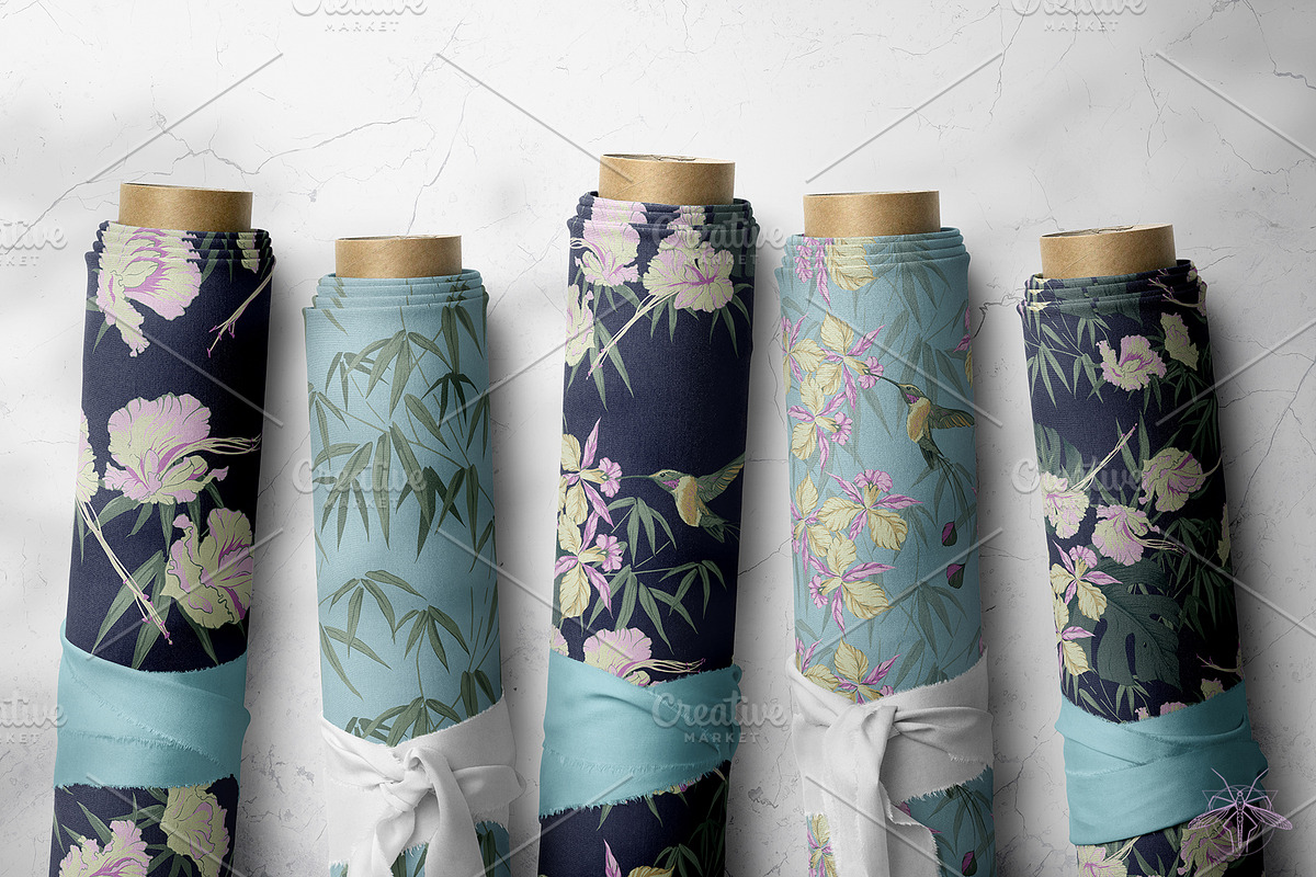 Paradise | Vector patterns, a Pattern Graphic by Tanya Vollar (Photo 10 of 10)