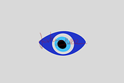 Evil Eye Clipart, an Illustration by tahananeart (Thumbnail 4 of 6)