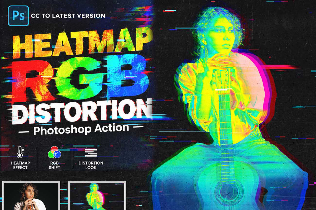 HEATMAP RGB DISTORTION — Ps Action, an Action Add-On by Studio Retouch (Photo 1 of 10)