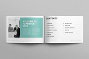 Employee Handbook Template Landscape, a Brochure Template by E-Type (Thumbnail 2 of 7)