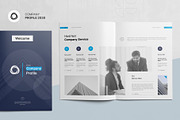 Company Profile | CANVA, a Brochure Template by KreateTribe (Thumbnail 7 of 11)