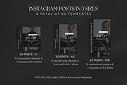 Black Friday Instagram Posts | Canva, a Social Media Template by Meraki Templates (Thumbnail 3 of 8)