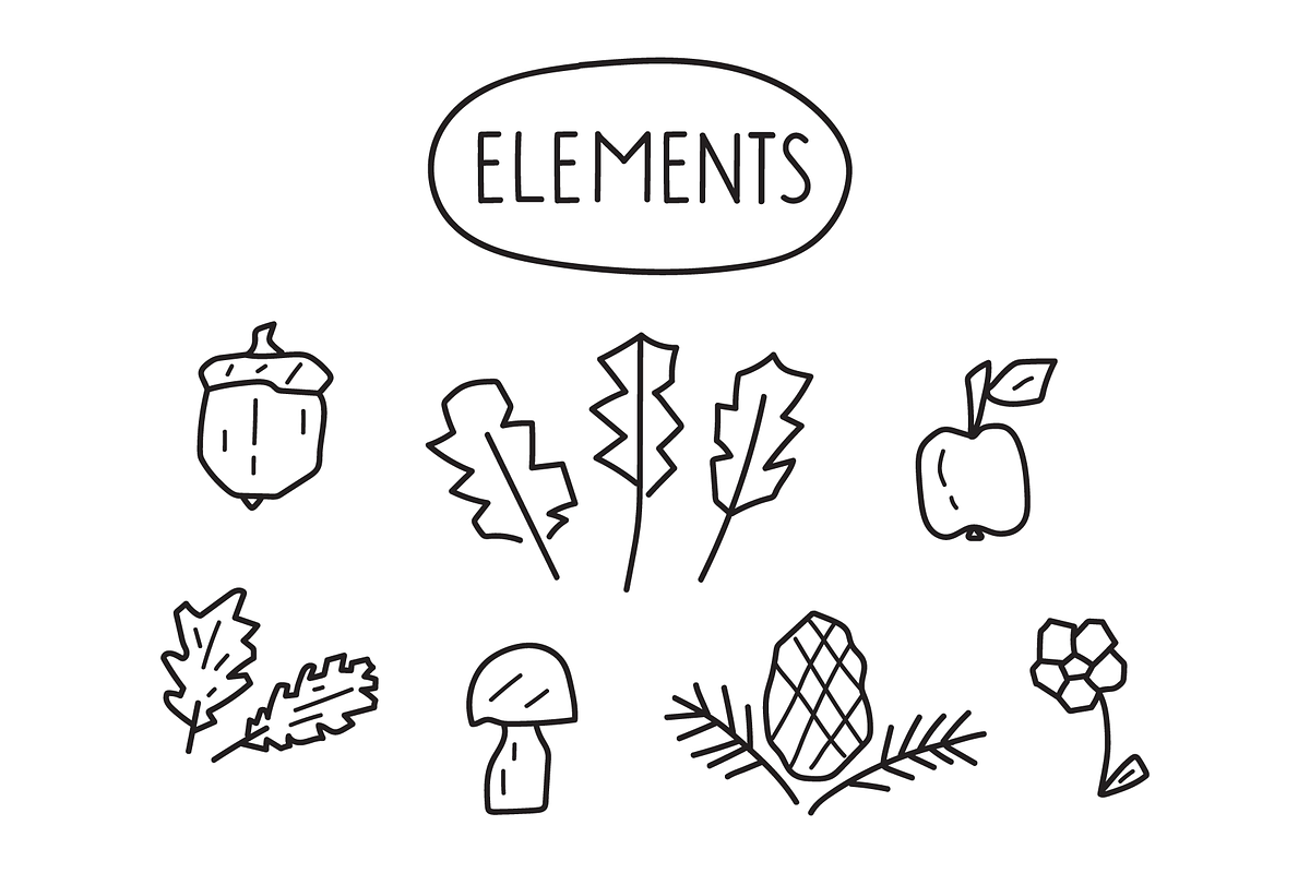 Forest animals for kids, an Animal Illustration by cutelevindesign (Photo 3 of 10)