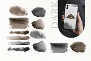Dark Academia watercolor clipart set, an Education Illustration by Color Hugs Art (Thumbnail 6 of 10)