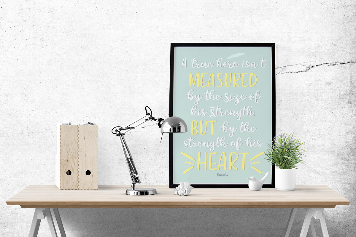 Sweet Boy Script Font preview 8