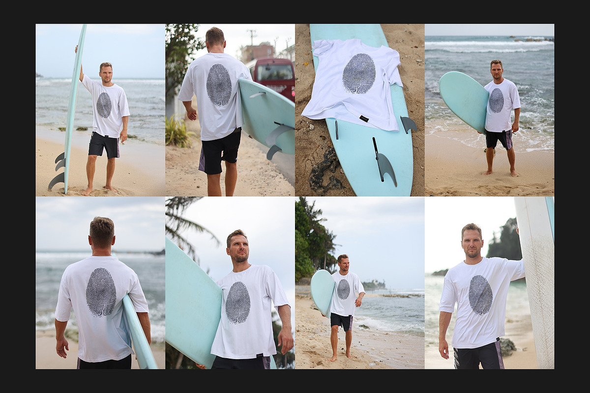 Surf T-Shirt Mockup, a Shirt Mockup by Freeman Studio (Photo 12 of 19)