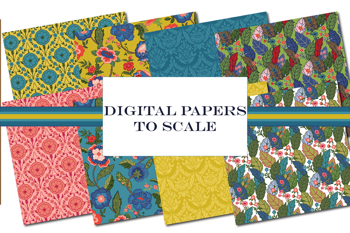Wild Bohemian Patterns Seamless, a Pattern Graphic by RachelStudio (Photo 6 of 10)