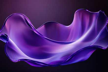 Flowing purple bowl, a Photo by Beautiful things
