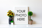 10 Minimalist White Mockup Frames, a Packaging Mockup by F R A M E D // SUPPLY CO. (Thumbnail 3 of 11)