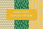 Banacake – Playful Banana Font, a Handwritten Font by NTC Graphic (Thumbnail 7 of 9)