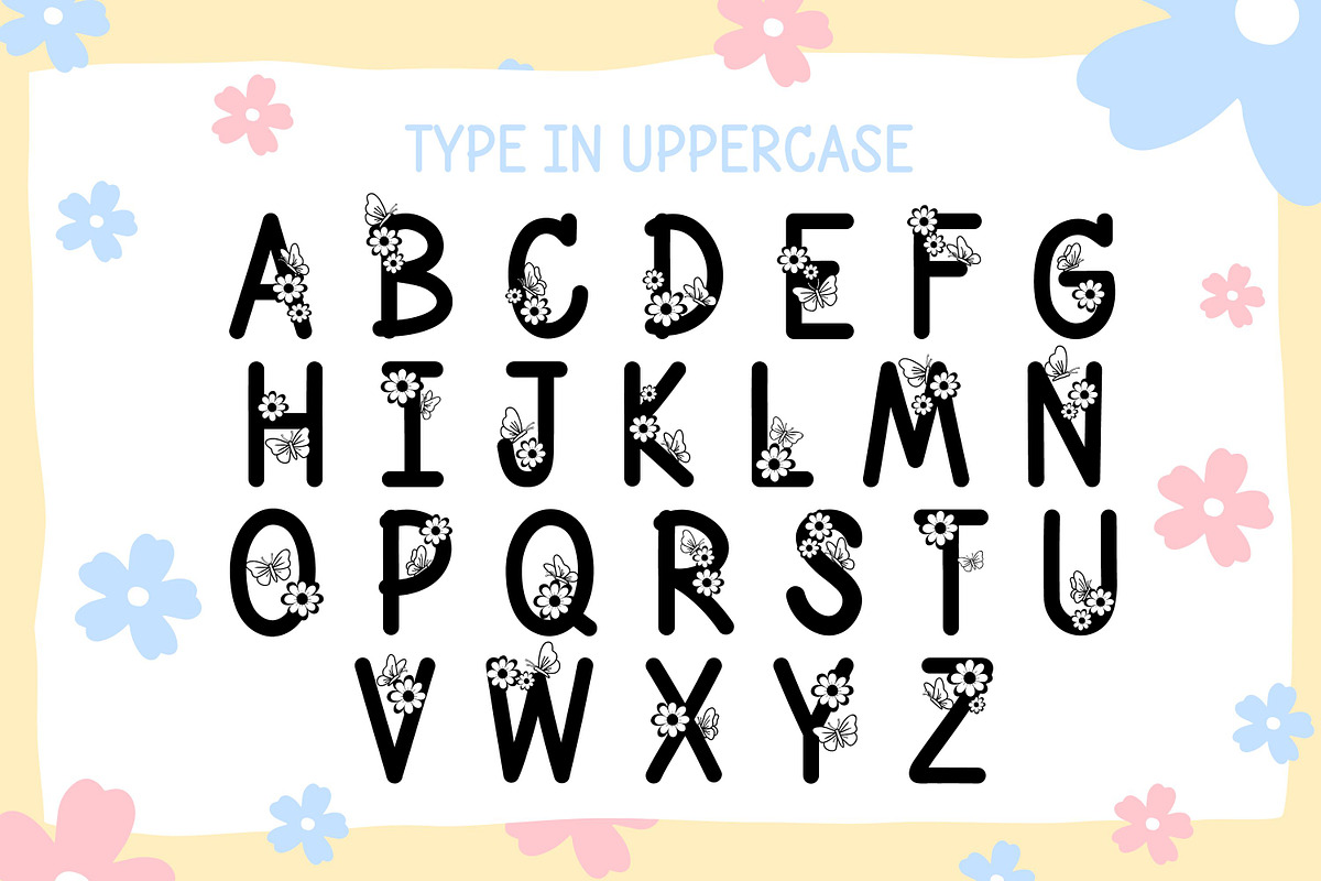 Daisy Land - Display Font, a Sans Serif Font by Adalin Shop (Photo 3 of 6)
