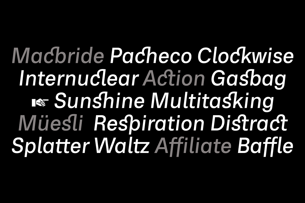 RNS Physis Family, a Sans Serif Font by RNS Fonts (Photo 3 of 15)